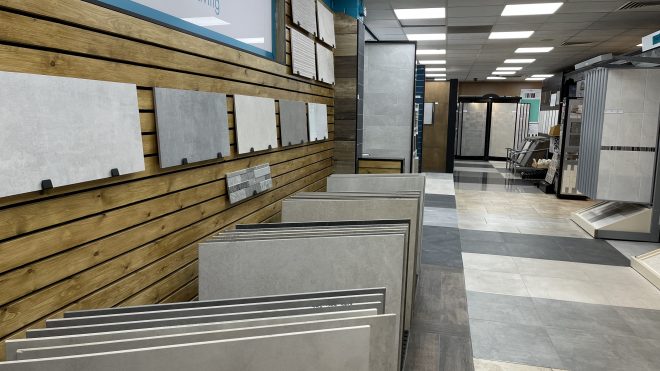 New Updated Ceramic Tile Warehouse Showroom